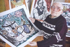 90 лет со дня рождения Евстафия Клементьевича Кобелева (1929 - 2009), тюменского художника-графика