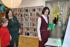 Детская библиотека имени Лагунова перешла на пластиковые читательские билеты