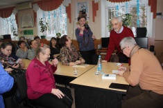Тюменские писатели провели встречу с читателями Тобольска и Увата.  